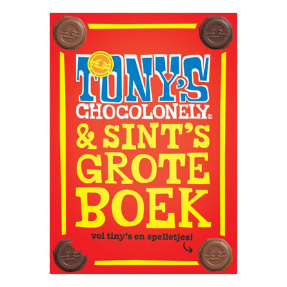 Tony's Chocolonely Chocolade Sinterklaas Boek (135 Gram) - van Tony's Chocolonely - Nu voor maar €12.95 bij Mijn Snoepgoed