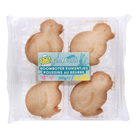 Van Doorn Roomboter Kuikentjes (200 Gram)