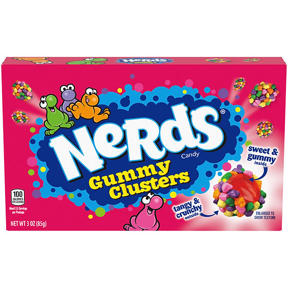 Nerds Gummy Clusters (85 gram) - van Nerds - Nu voor maar €3.25 bij Mijn Snoepgoed