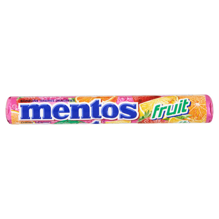 Mentos Fruit (40 gram) - van Mentos - Nu voor maar €0.99 bij Mijn Snoepgoed