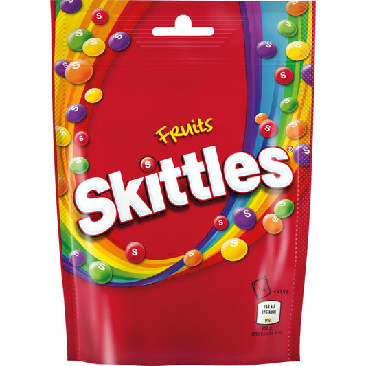 Skittles Fruit (174 gram) - van Skittles - Nu voor maar €2.49 bij Mijn Snoepgoed