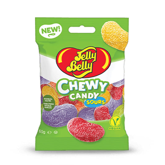 Jelly Belly Chewy Candy Sours (60 gram) - van Jelly Belly - Nu voor maar €1.80 bij Mijn Snoepgoed