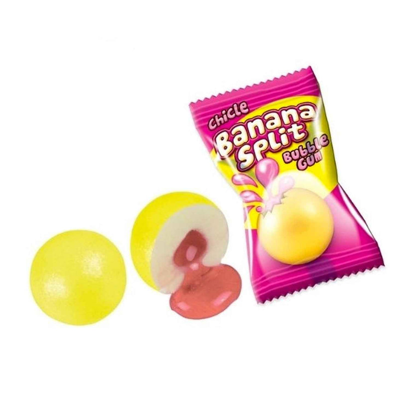 Fini Banana Split Bubble Gum (1 Stuk) Mijn Snoepgoed