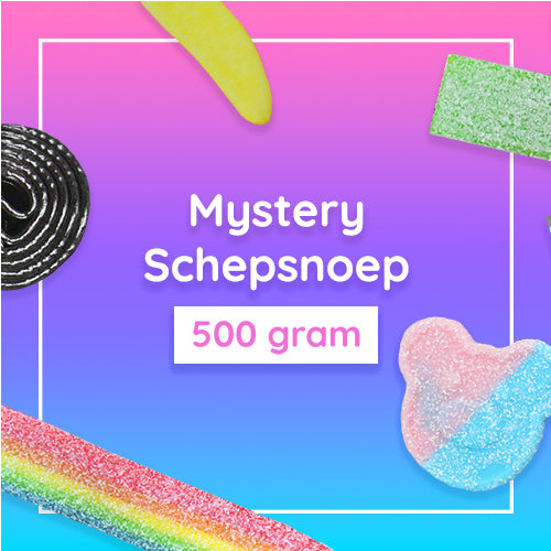 Mystery Schepsnoep (500 Gram) - van Mijn Snoepgoed - Nu voor maar €6.95 bij Mijn Snoepgoed