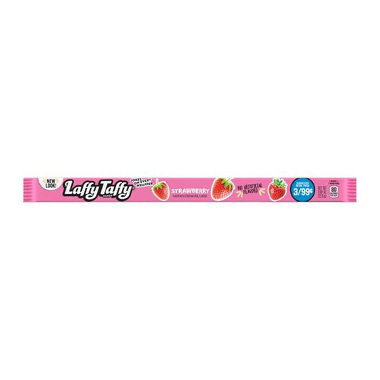 Laffy Taffy Strawberry (23 gram) - van Laffy Taffy - Nu voor maar €0.65 bij Mijn Snoepgoed