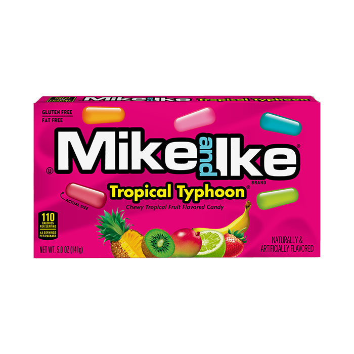 Mike & Ike Tropical Typhoon (141 gram) - van Mike & Ike - Nu voor maar €2.85 bij Mijn Snoepgoed
