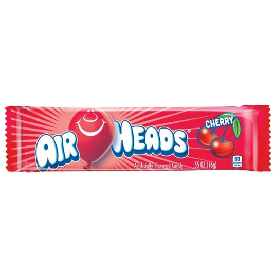 Airheads Cherry (15 gram) - van Airheads - Nu voor maar €0.49 bij Mijn Snoepgoed