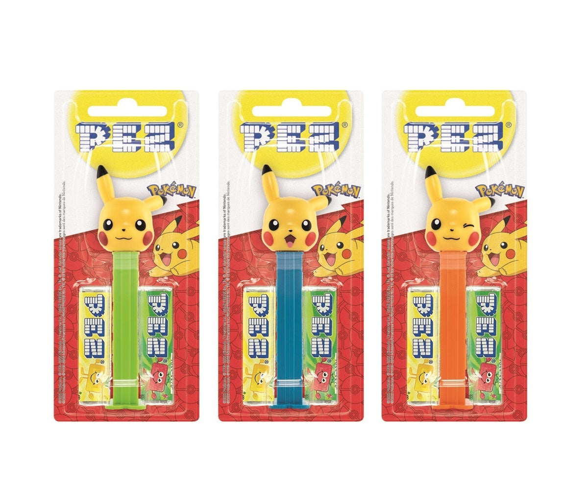 PEZ Pokémon Pikachu (1 stuk) - van PEZ - Nu voor maar €2.75 bij Mijn Snoepgoed