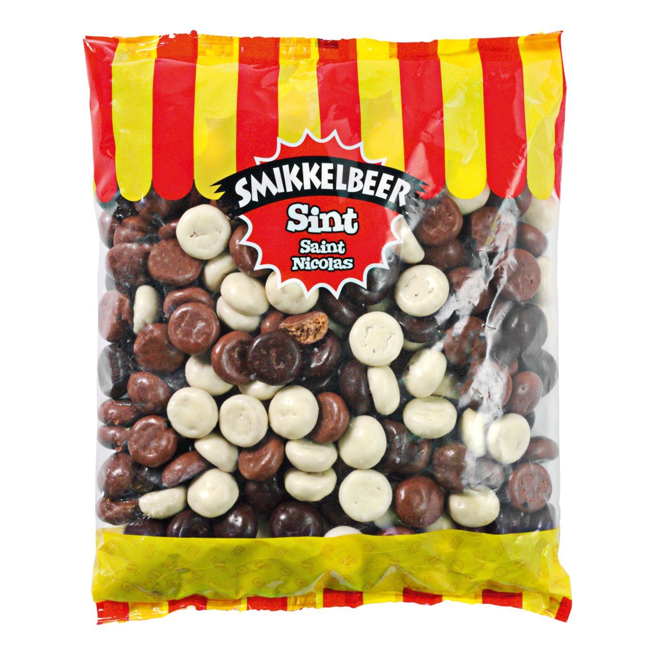 Smikkelbeer Kruidnoten Mix Chocolade (1 Kilo) - van Smikkelbeer - Nu voor maar €9.95 bij Mijn Snoepgoed