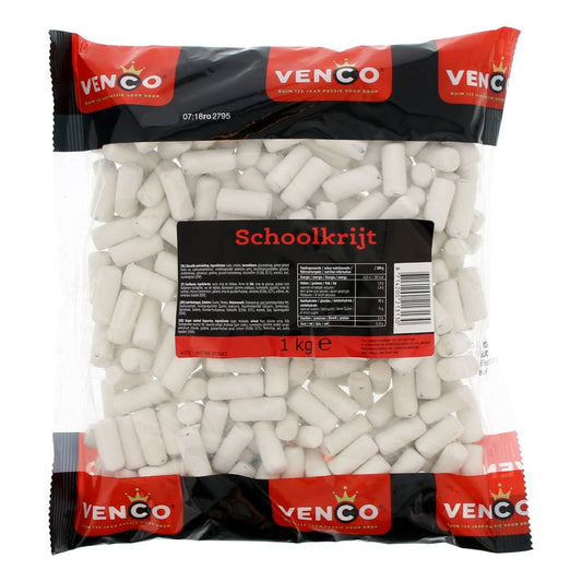 Venco Schoolkrijt (1 Kilo) - van Venco - Nu voor maar €9.99 bij Mijn Snoepgoed
