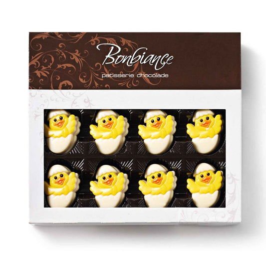 Bonbiance Kuiken Uit Ei Witte Chocolade (540 Gram)